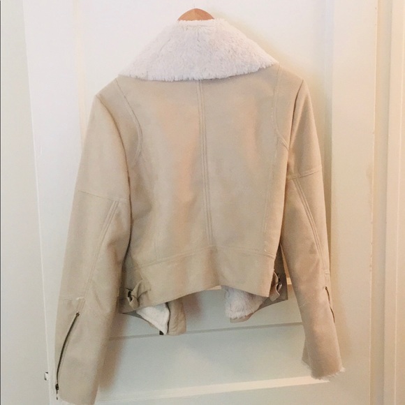 Shearling Moto jacket - Picture 2 of 2